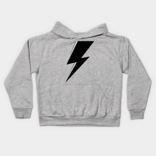 Black and white lighting bolt  - Eyesasdaggers Kids Hoodie